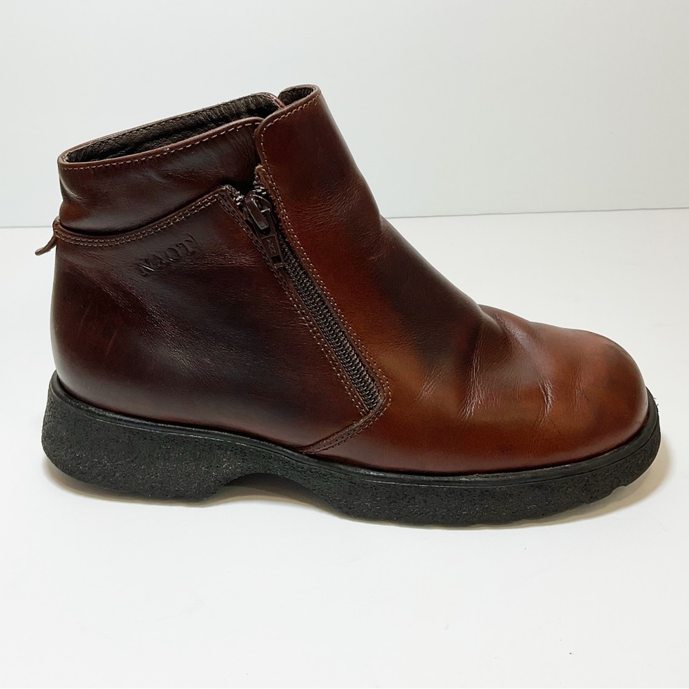 Naot Bobcat Leather Lug Sole Boots